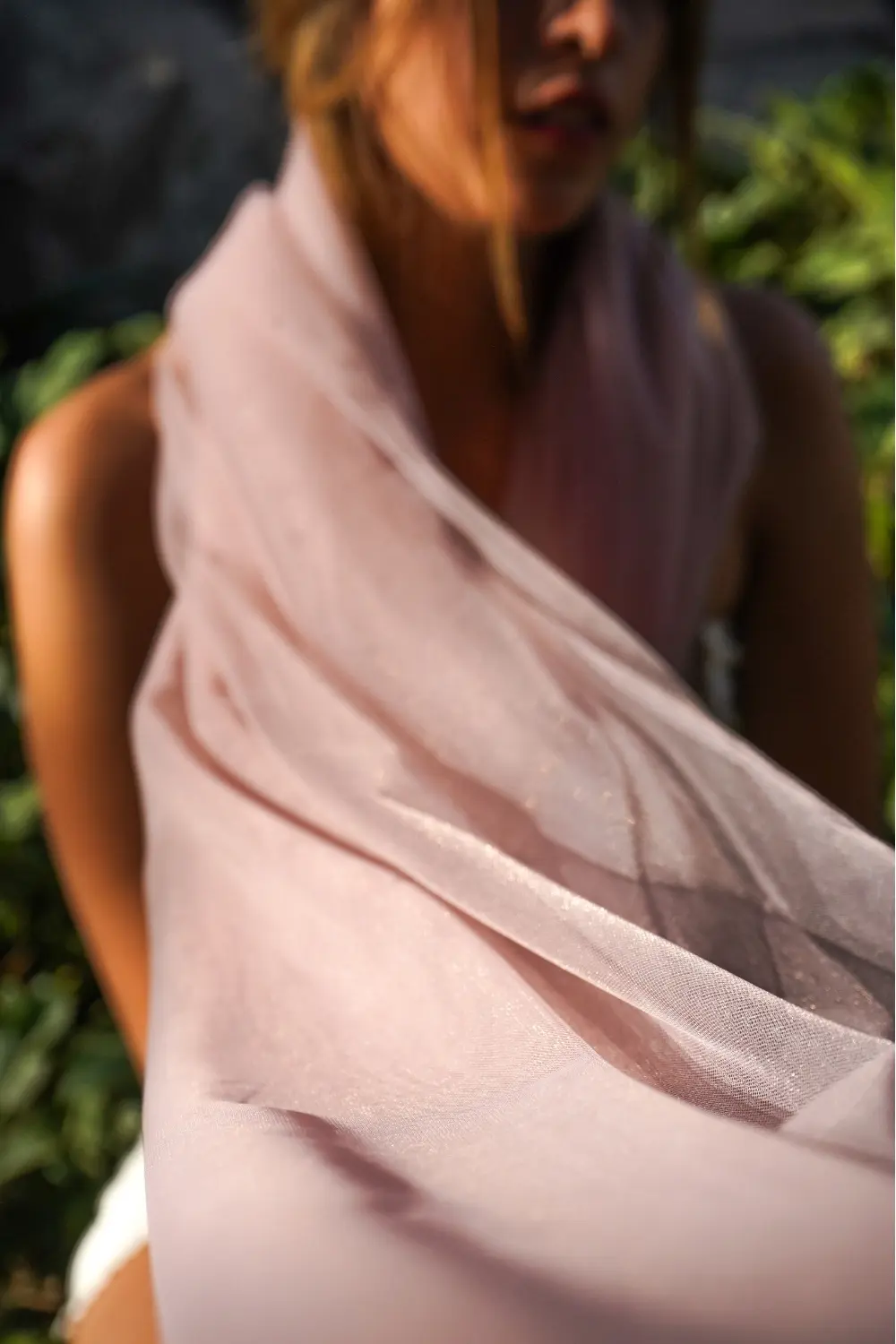 Tela Tul Salmon Claro