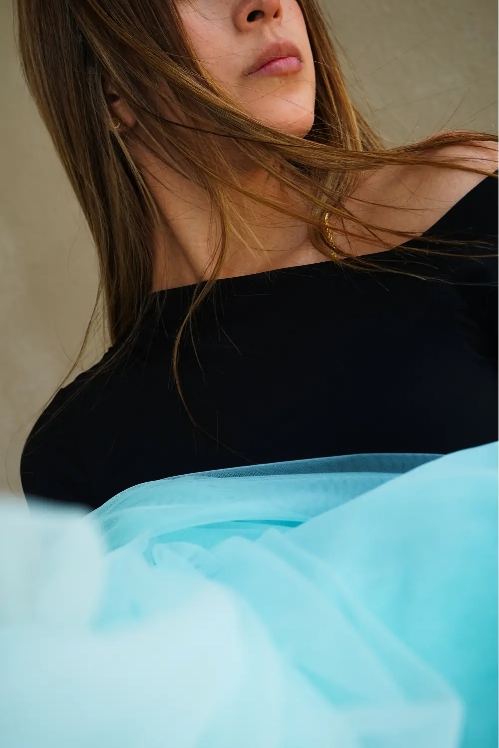 Tela Tul Esmeralda Suave