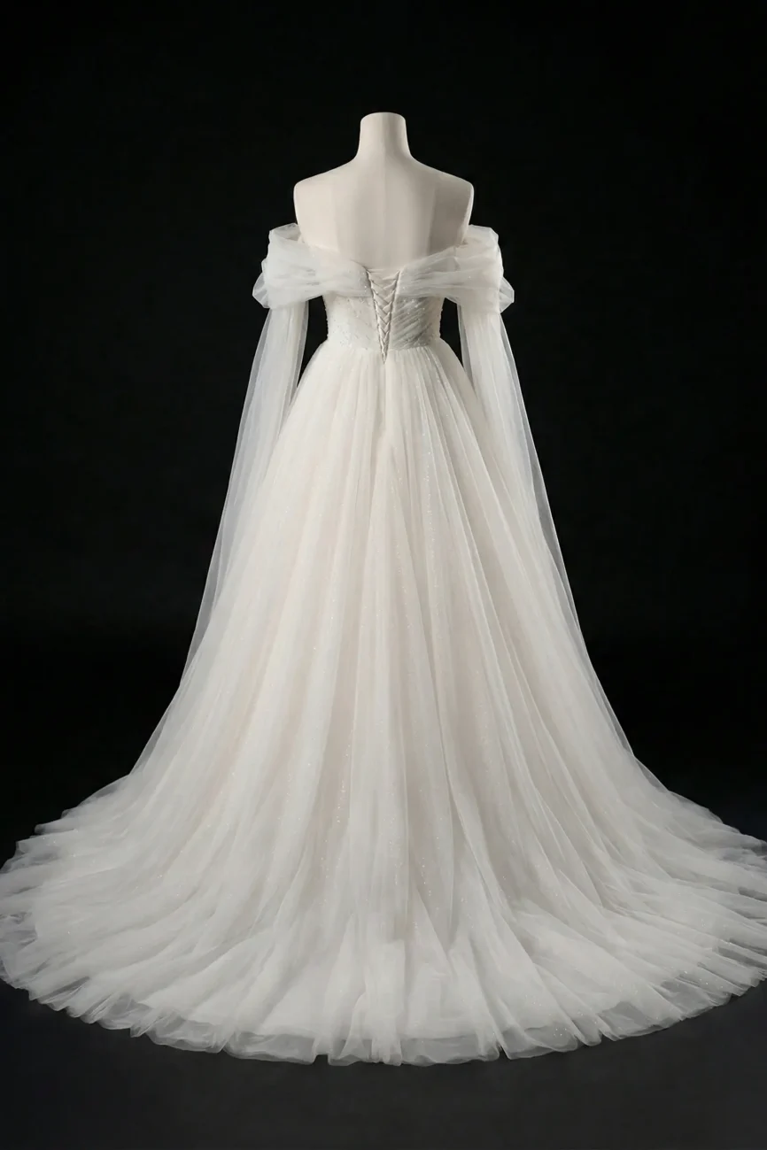 Elara Marfil Vestido de Novia