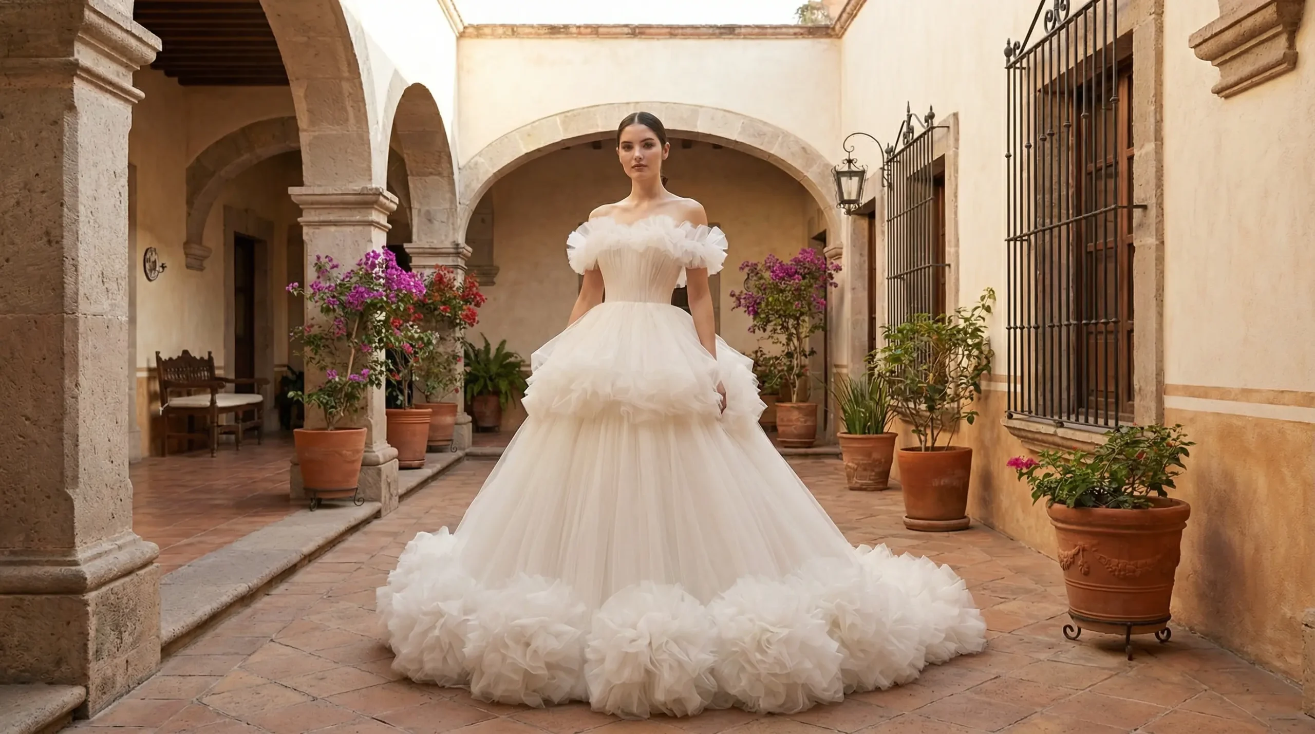 Vestidos de novia estilo coquette